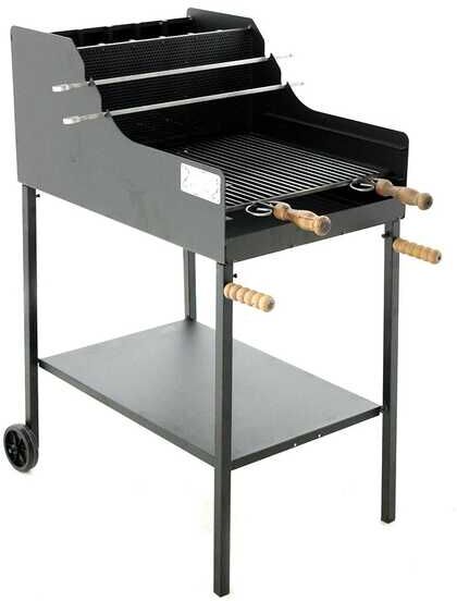 Cruccolini Fuocone - Barbecue à bois et charbon en fer artisanal
