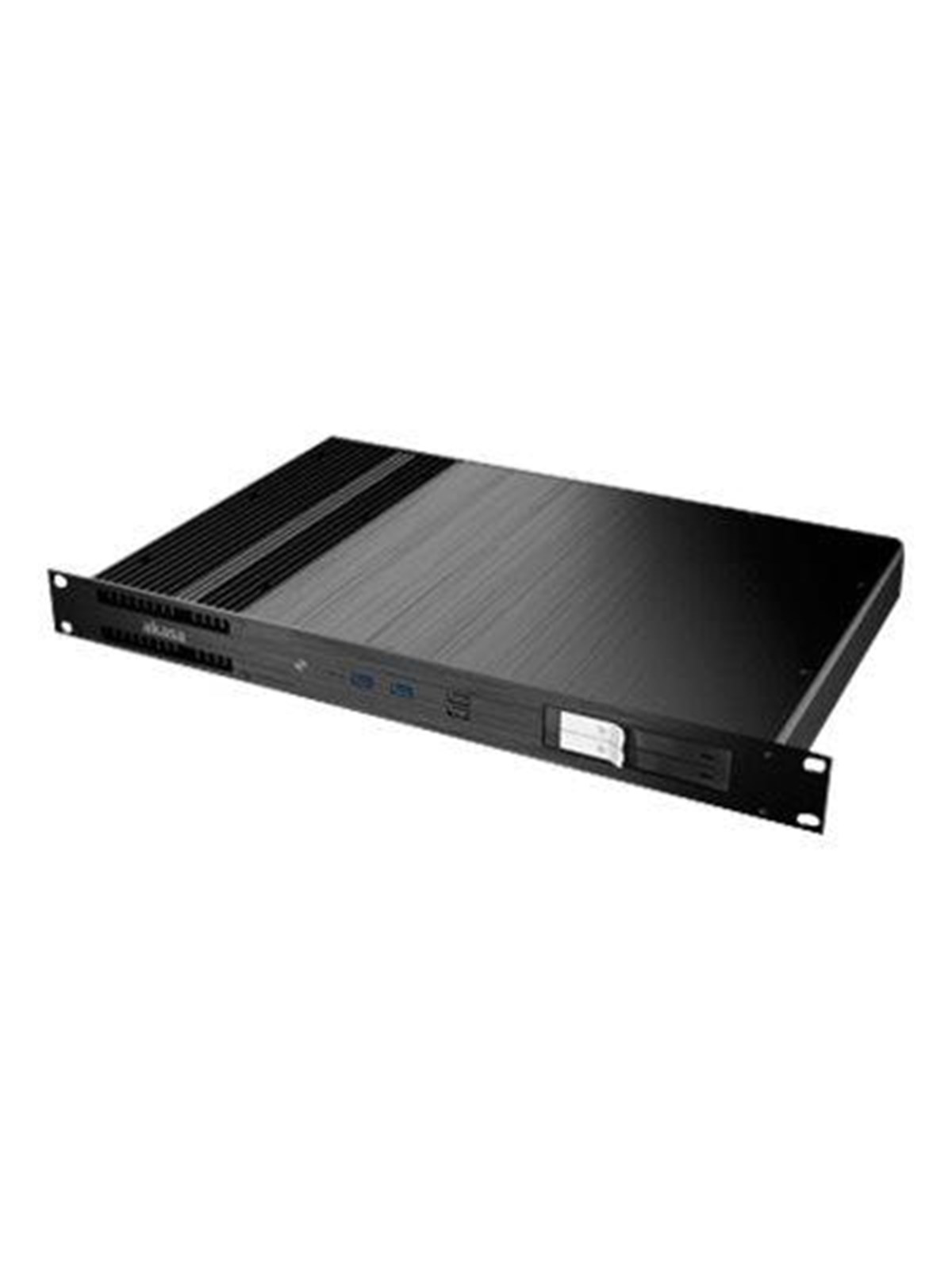 Akasa Galileo TU1 - USFF - 1U - Thin mini ITX - Gehäuse - Ultra small form factor - Schwarz