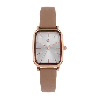 Quarzuhr TOM TAILOR, rosa (beige), Armbanduhren, Damen, Quarzuhr, Armbanduhr, Damenuhr, analog