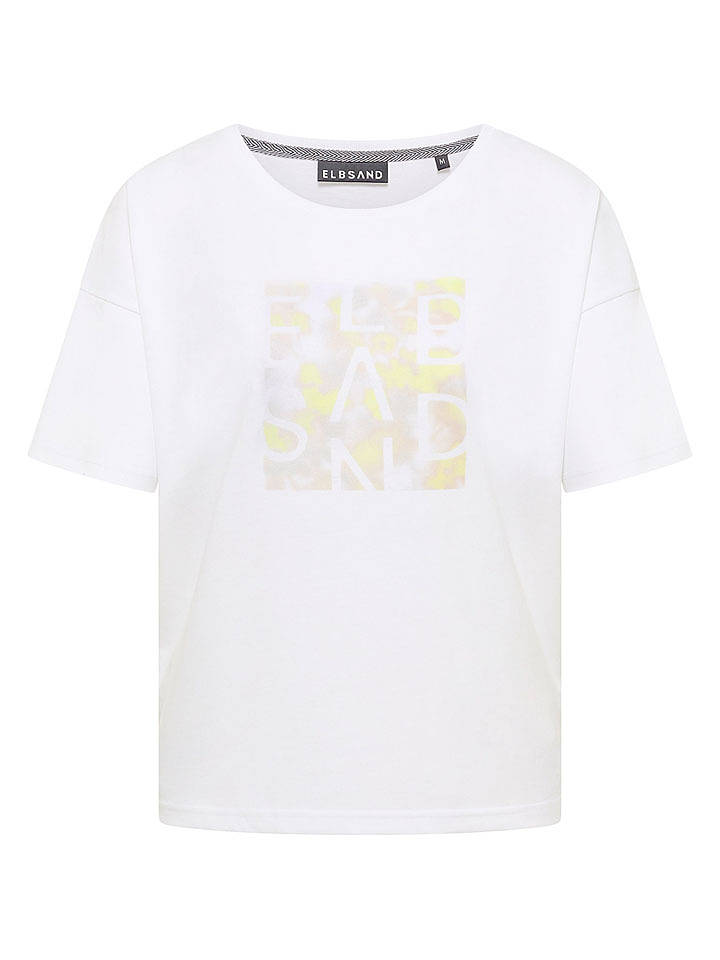 ELBSAND Shirt "Livyn" in Weiß - S