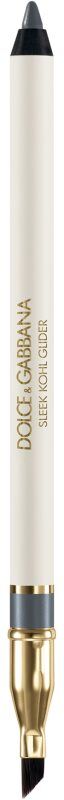 Dolce & Gabbana Classic Sleek Kohl Glider eyeliner with brush shade 06 Metallic Steel - Blue Toned Metallic Silver Grey 1.2 g