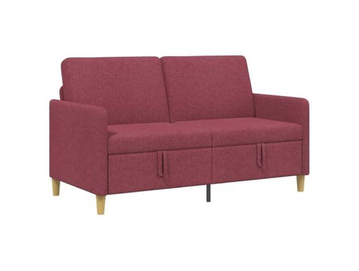 Todiikf 2-Sitzer Sofa mit Stauraum Weinrot Polstersofa 152x78x87 cm Platzsparendes Couch-Design für Wohnzimmer und Schlafzimmer. Integrierte Sitzflächen-Aufbewahrung hält Räume ordentlich.