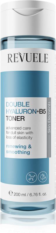 Revuele Double Hyaluron + B5 Toner moisturising toner with revitalising effect 200 ml