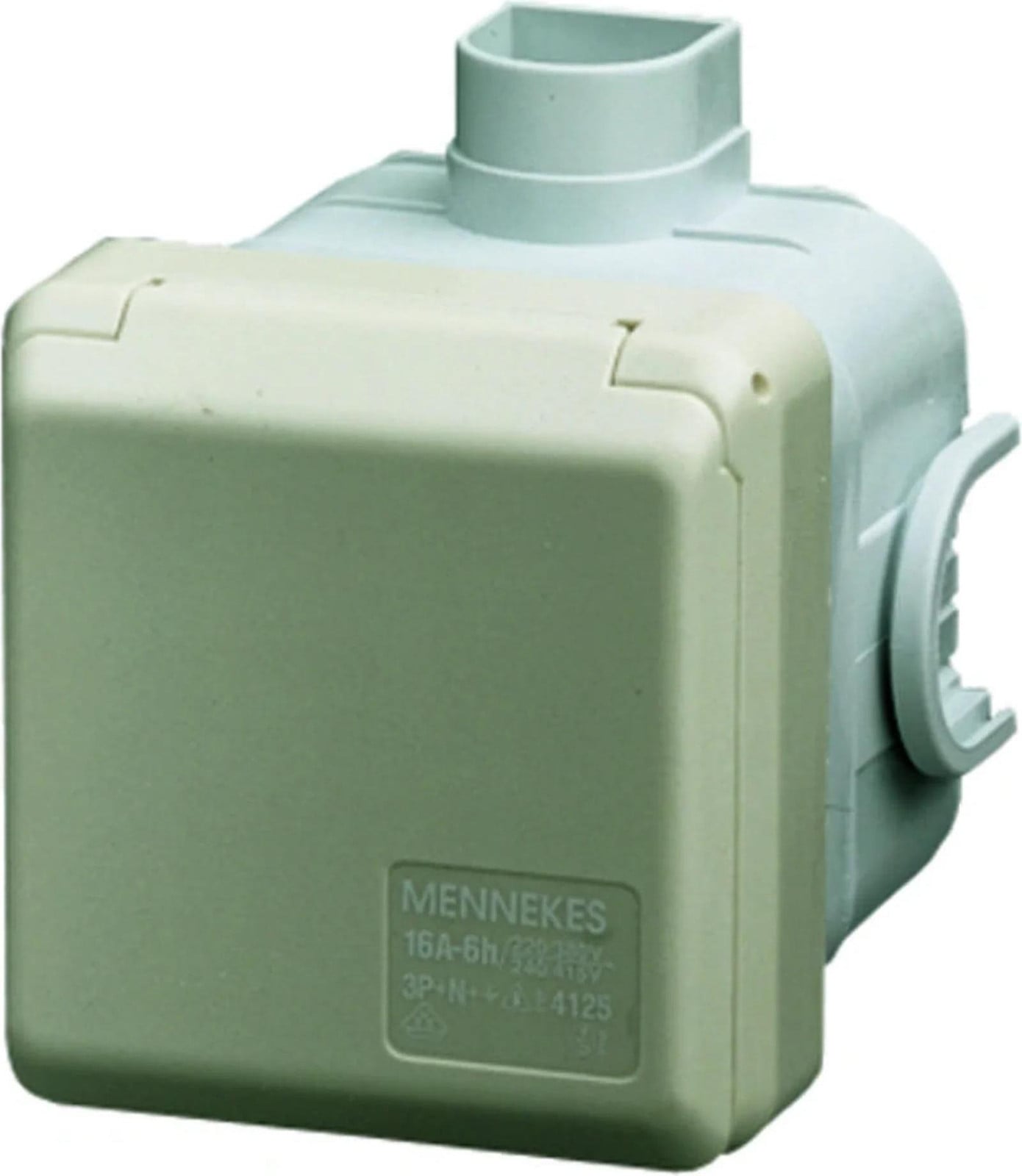 Mennekes UP CEE-wandcontactdoos Cepex 16A 5-polig 400V IP44 parelwit