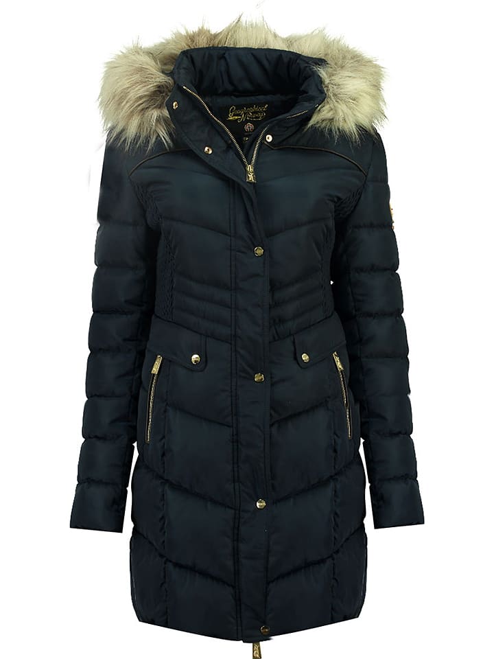 Geographical Norway Wintermantel "Badonna" in Dunkelblau - XXL