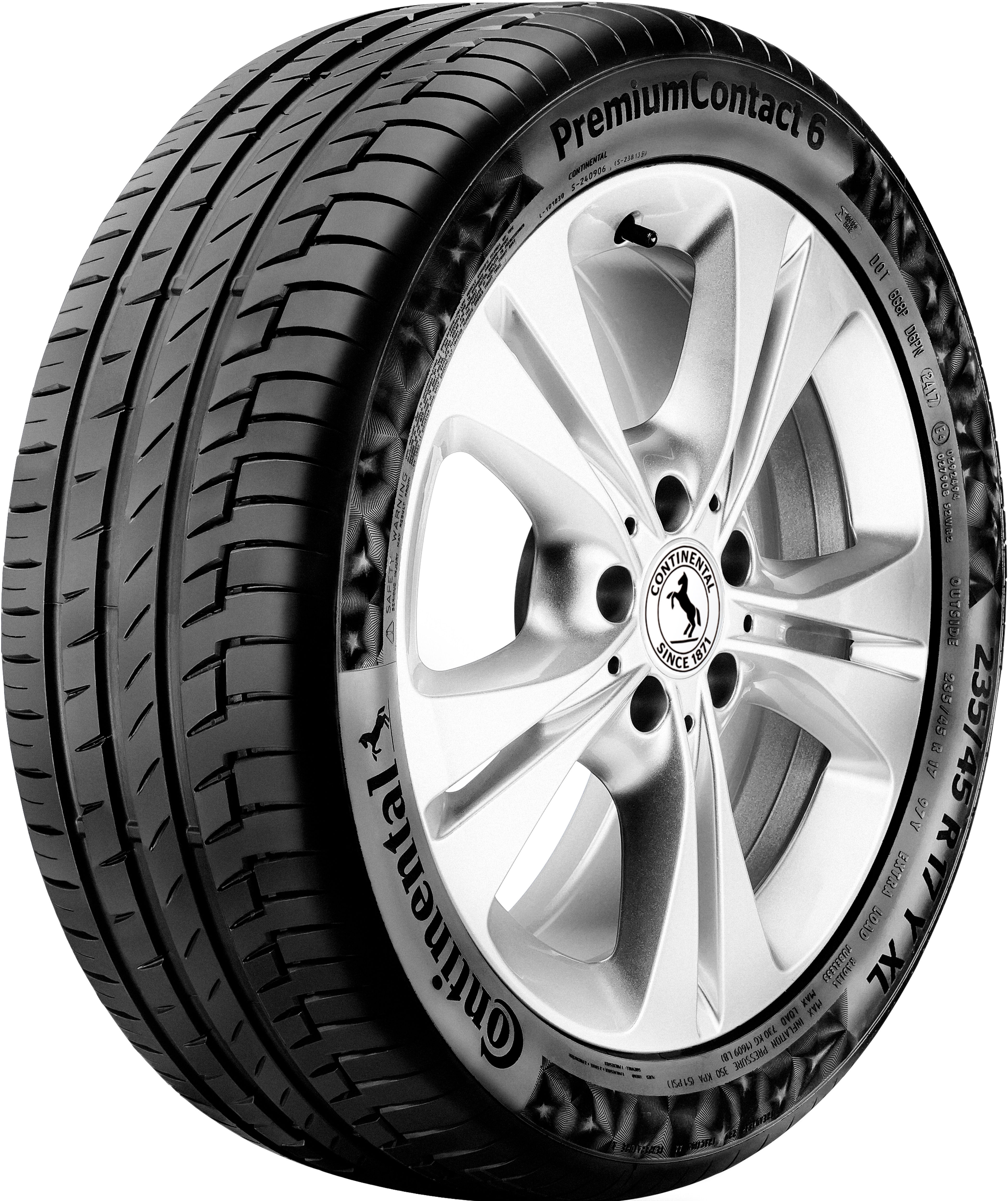 Sommerreifen CONTINENTAL "CONTINENTAL", schwarz, 255mm / 40 % R 17 94Y, Autoreifen