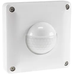 ChiliTec Unterputz PIR-Bewegungsmelder 190°- IP65 2 & 3 - Draht Technik, weiß