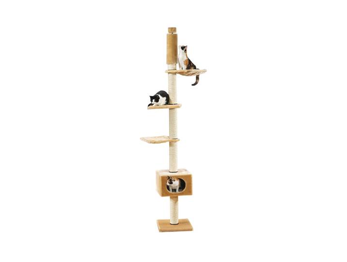 Kratztonne SWISSPET Ascona Beige , beige, B:40cm H:265cm, Kratzbretter, Kratztonne