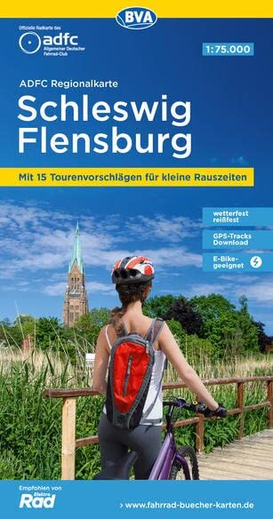 Allgemeiner Deutscher Fahrrad-Club e.V. (ADFC) - ADFC-Regionalkarte Schleswig Flensburg 1:75.000, reiß- und wetterfest, GPS-Tracks Download (ADFC-Regionalkarte 1:75000) - Preis vom 15.10.2026 23:06:25 h