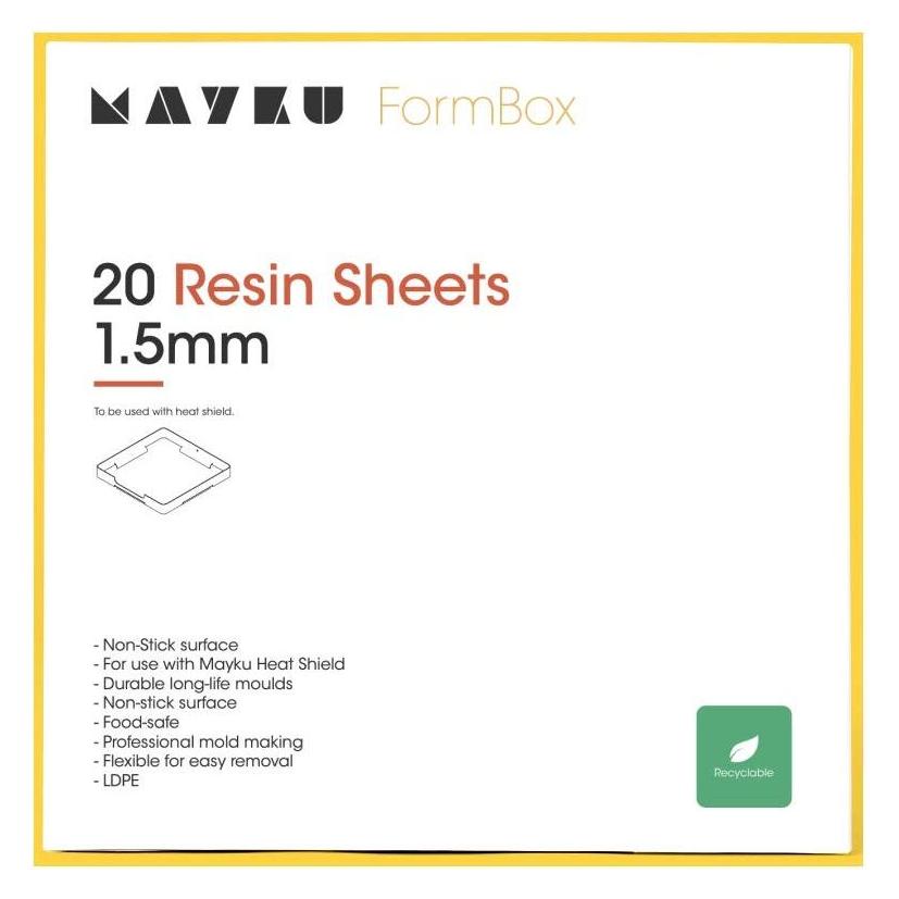 Mayku Folien LDPE nature 1.5mm 20Stk. (300168)