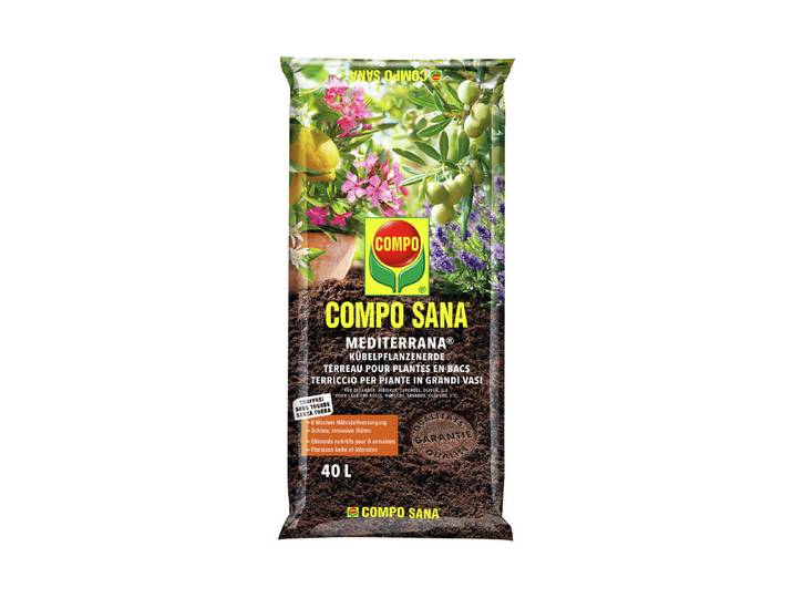 Compo Sana Mediterrana Kübelpflanzenerde 40 l