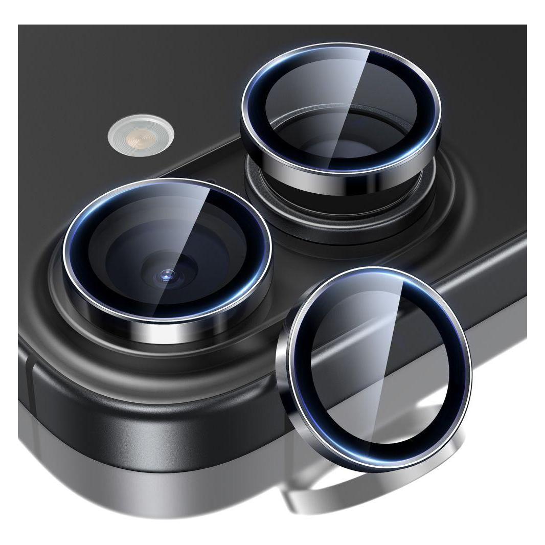 ESR Armorite Camera Lens Protectors for iPhone17/16/16 Plus, Black (1 Stk., Apple iPhone 16, Apple iPhone 16 Plus, Apple iPhone 17) (1D731002)
