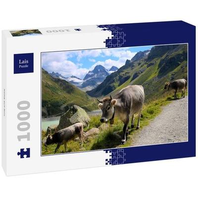 Lais Puzzle Kühe auf Alm 1000 Teile