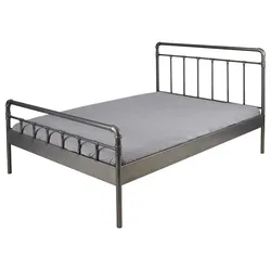 HTI-Living Doppelbett Metallgestell im Steampunk Style