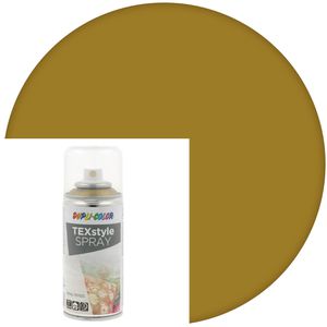 Dupli-Color Stoffmalfarben TEXstyle Spray, Sprühfarbe, gold, für helle & dunkle Textilien, bis 30°C, 150ml
