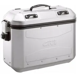 Givi, Motorradgepäck, Seitenkoffer-Set Dolomiti Monokey silber (36 l)