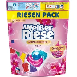 Weißer Riese Waschmittel »AROMATHERAPIE Color Good Mood ORCHIDEE« 120 WL pink