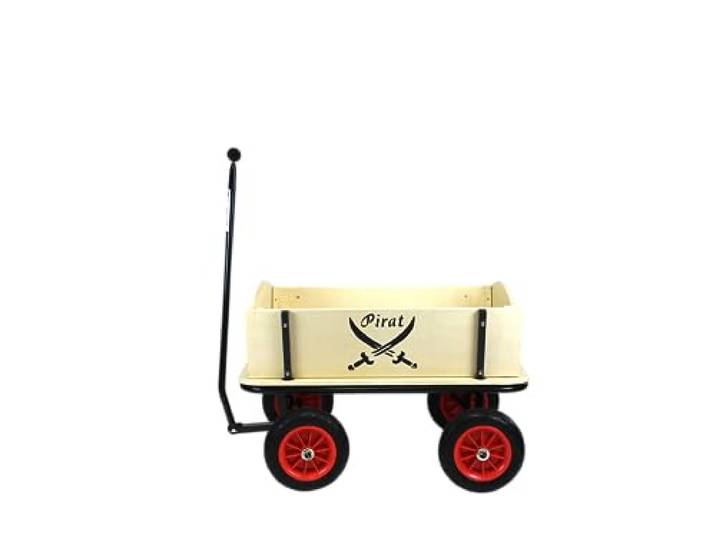 Beachtrekker Style Holzbollerwagen, Handwagen, Leiterwagen (Pirat)
