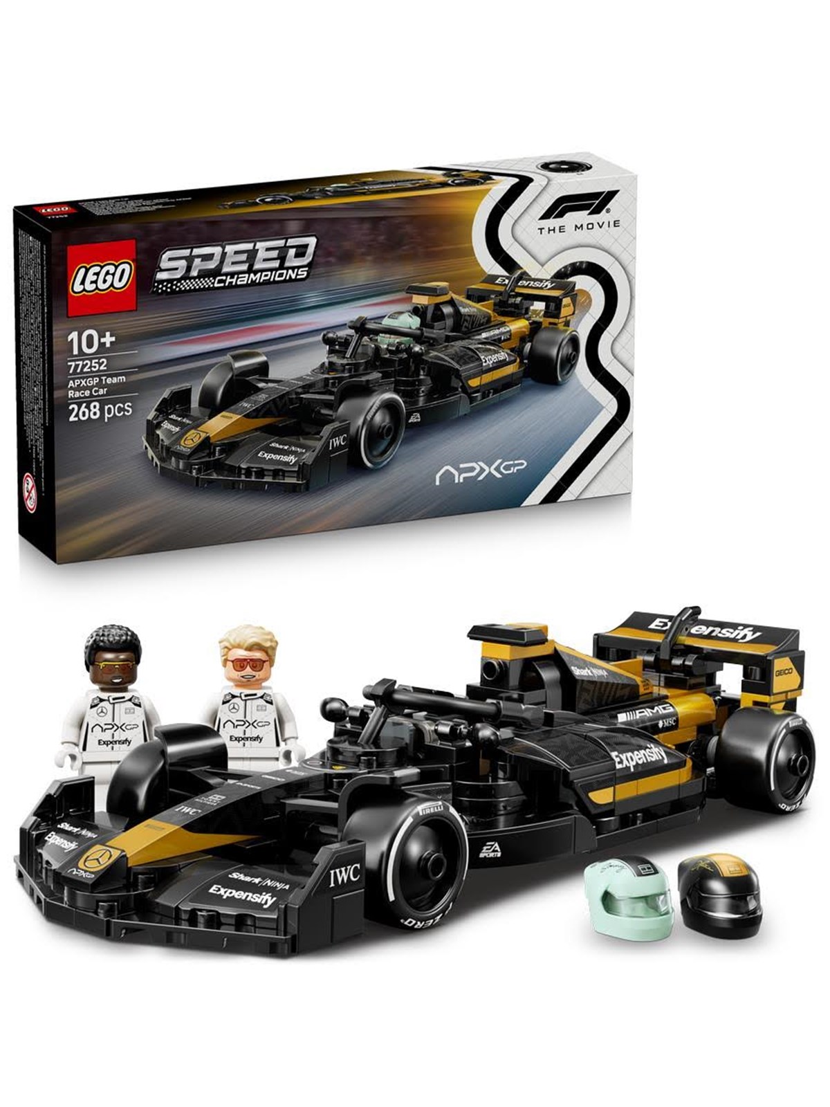 LEGO Speed Champions 77252 APXGP Team Race Car aus F1 Der Film