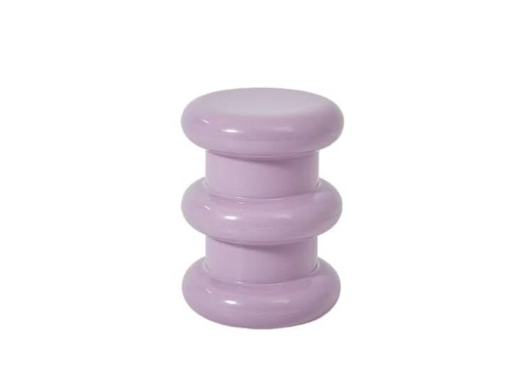 XXAD553TY Multifunktionaler Kunststoffhocker, der als Beistelltisch verwendet Werden kann Kleiderschrank(Purple)