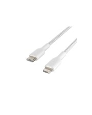 Belkin BOOST CHARGE Lightning-Kabel USB-C M bis Lightning M 2 m weiß USB-Stromversorgung 18 W für Apple iPad/iPhone/iPod (CAA004BT2MWH)