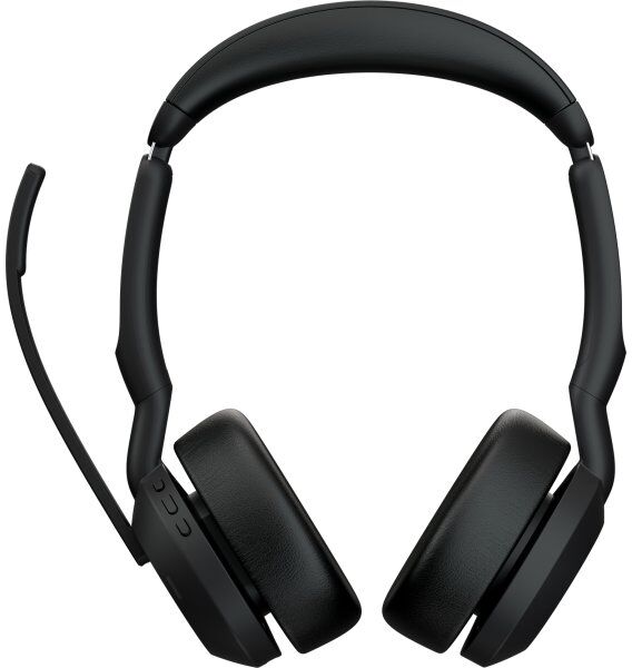 Jabra Evolve2 55 Uc Stereo Headset Med Ladestand