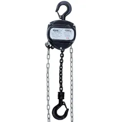 EUROLITE Kettenzug 10M/1.0T schwarz