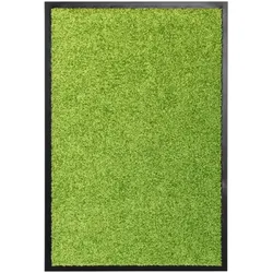 vidaXL Fußmatte Waschbar Grün 40x60 cm