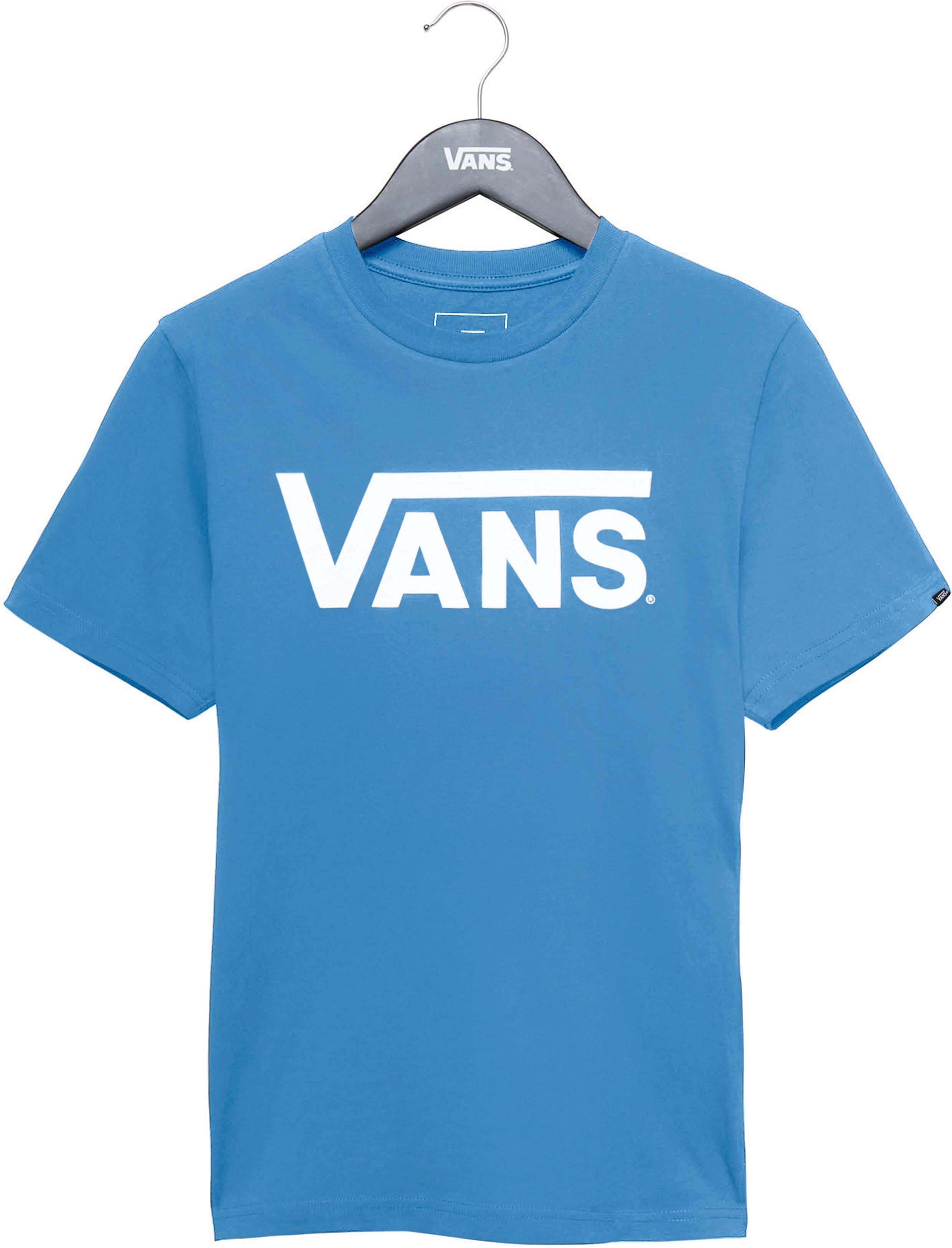 Vans "VANS CLASSIC" Kurzarm, mit Rundhalsausschnitt, für Children und Teens, aus Baumwolle bright azure L