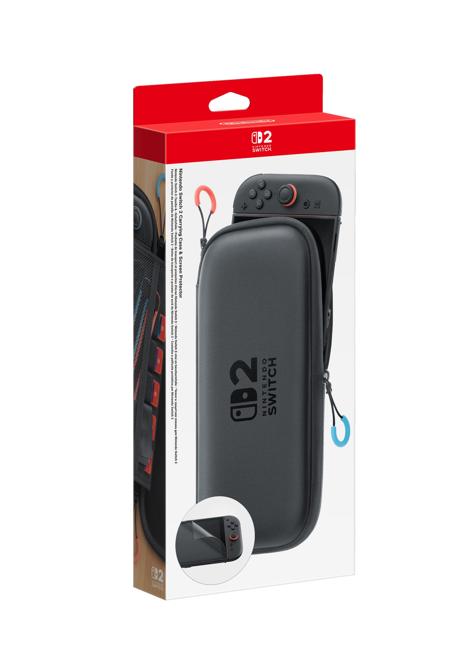 Nintendo Switch 2-Tasche & -Schutzfolie