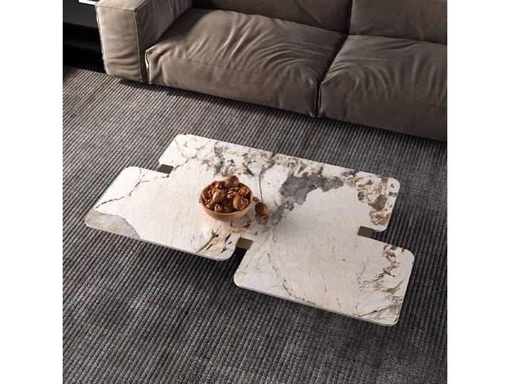 Cadre de Table basse au sol, Design, affichage clair, minimaliste, luxe, esthétique, Mesa Centro, accessoires de meubles de Salon