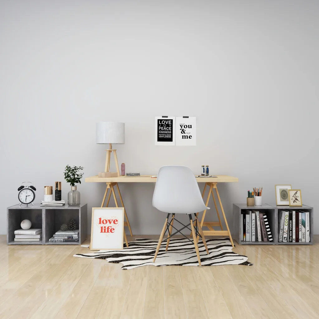 Ebern Designs Dorit TV Stand for TVs up to 60" Concrete Grey 60"
