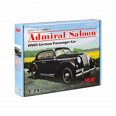 ICM - Admiral Saloon - WWII German Passenger Car - 1:24 - 160 Teile 306904