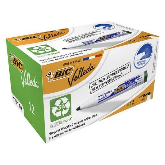 Bic Whiteboard Velleda ECOlutions 1701 (12x) (904940)