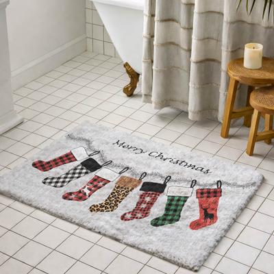 Addison Rugs Premium Washable Super Soft Christmas Stockings Dream Shag Rug