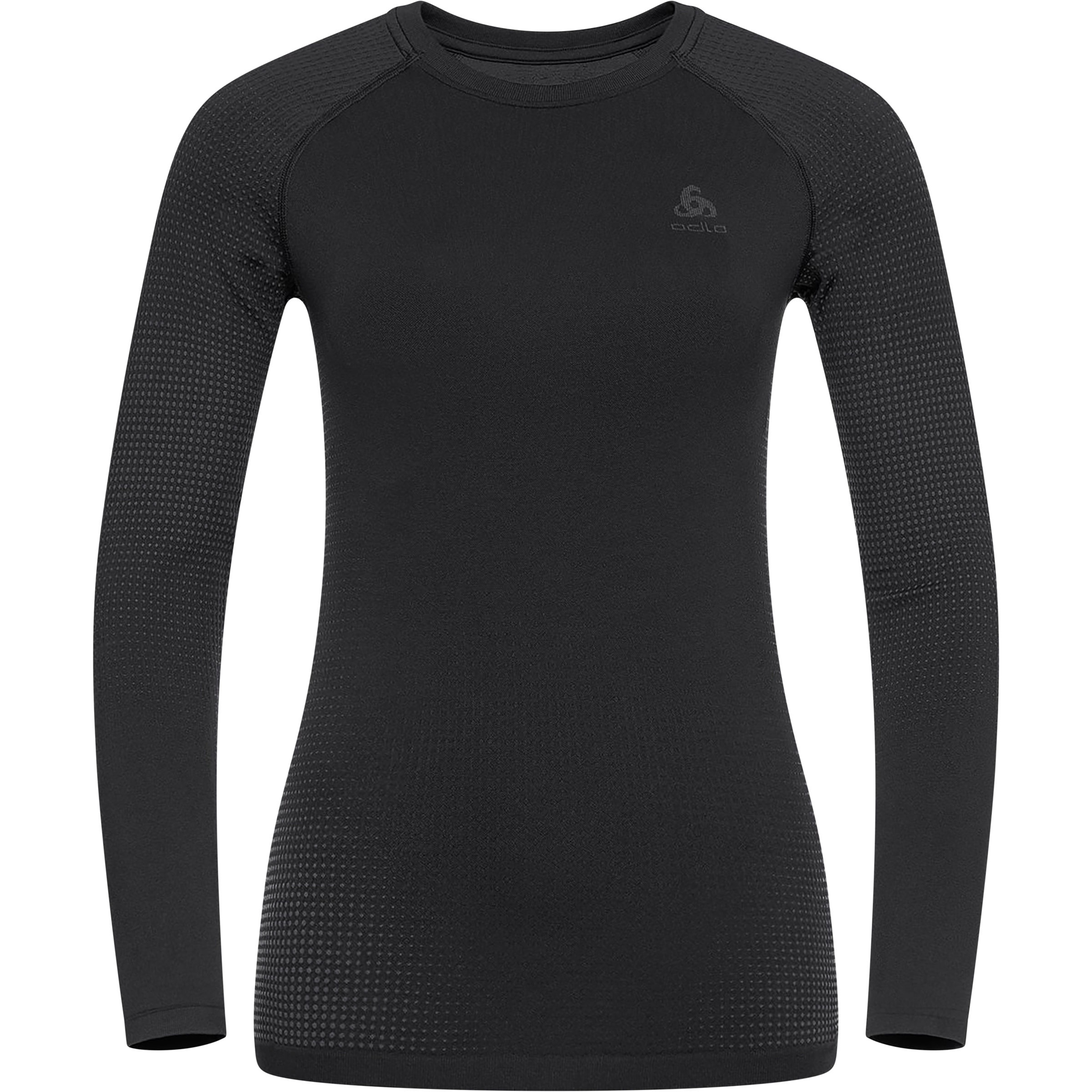 Odlo Performance Warm Damen Langarm Unterhemden schwarz Größe M Geruchsneutralisierend