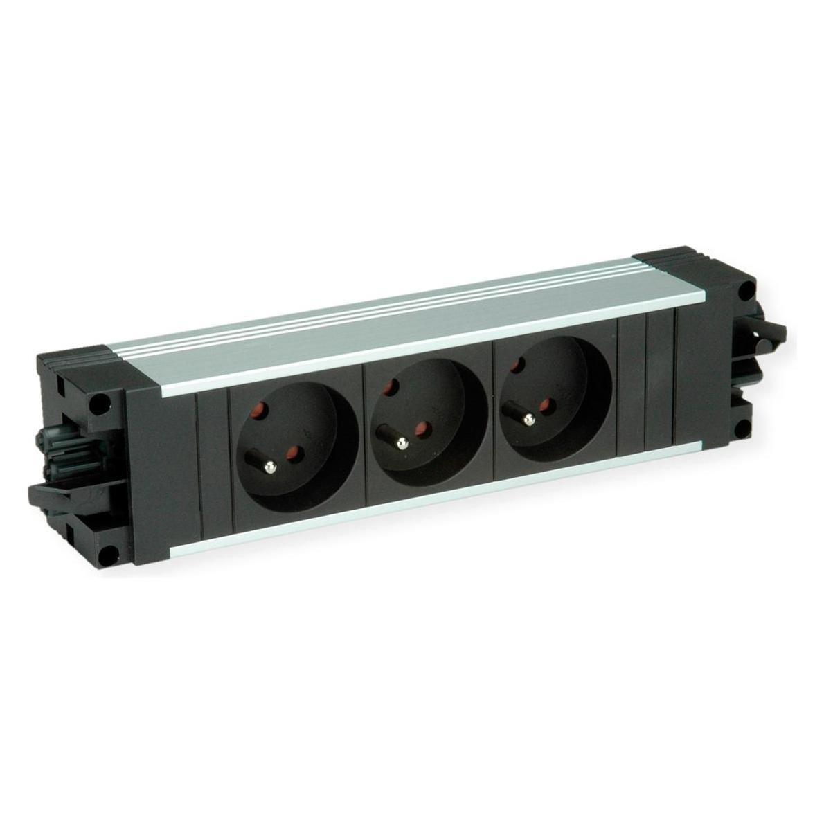 Bachmann STEP Steckdoseneinheit (3x, CEE 7/5) (906.1075)