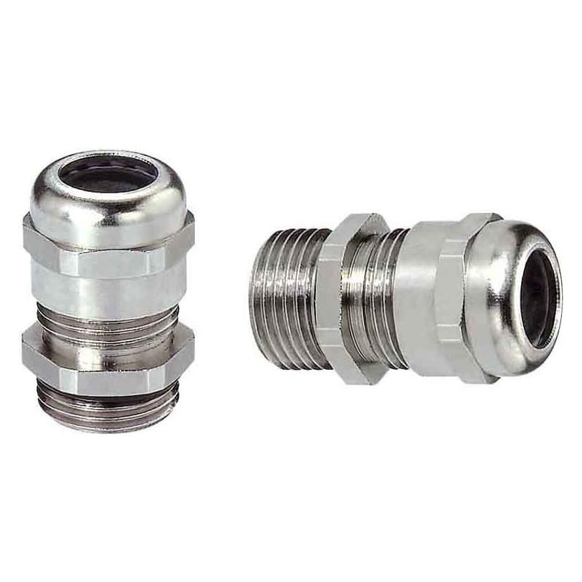 Jacob Forskruning Perfect M40x1,5 kabel Ø 19-27 mm langt gevind IP68, UL messing (4024092025945)