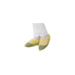 CPE-Überschuh efficient | Einweg-Schuhüberzieher OP | 100 Stück Gelb