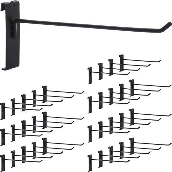 Famanu 35-delig rasterpaneel van 20 cm voor winkelpresentaties en draadrooster accessoires