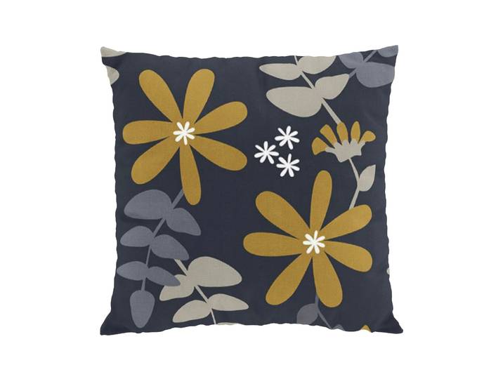 Arvidssons Textil Taie Under solen 47x47 cm Gris foncé