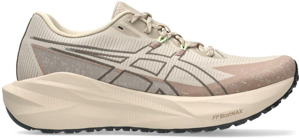 Asics  - Blazeblast Wmn Simply Taupe Illuminate Yellow - 39.5 - Chaussures de trail