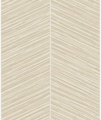 Seabrook Designs Herringbone Stripe Unpasted Wallpaper
