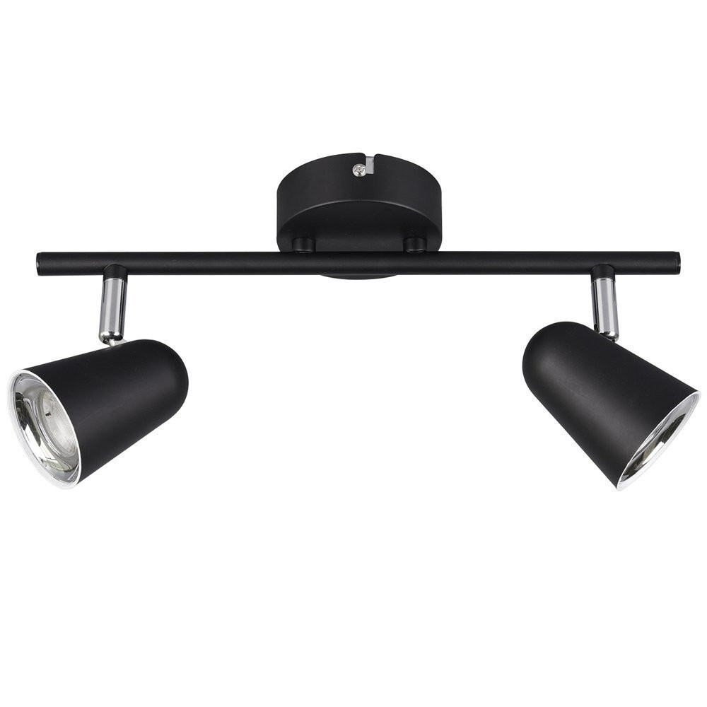 Reality Leuchten Toulouse Wandlamp Zwart met LED-module