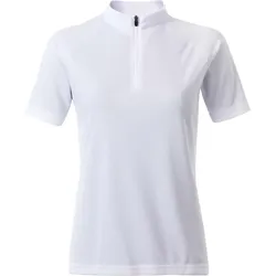 James & Nicholson Damen Radtrikot T-Shirt JN511 white S