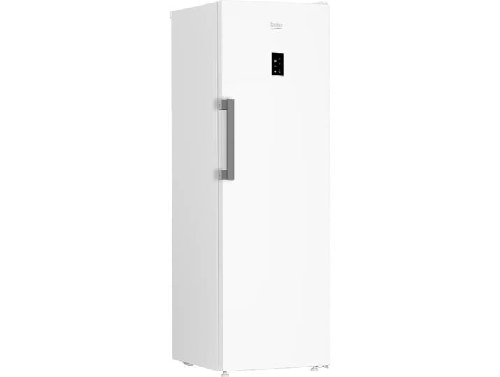 BEKO Gefrierschrank B7RFNE316W , Energieeffizienz: C, silber (weiß), B:59,7cm H:186,5cm T:70,9cm, Gefrierschränke, NoFrost verhindert Eisbildung und erspart manuelles Abtauen., Gefrierschrank