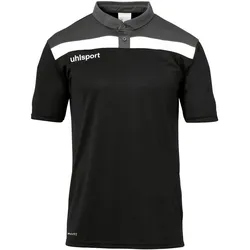 uhlsport Offense 23 Poloshirt schwarz/anthrazit/weiss M