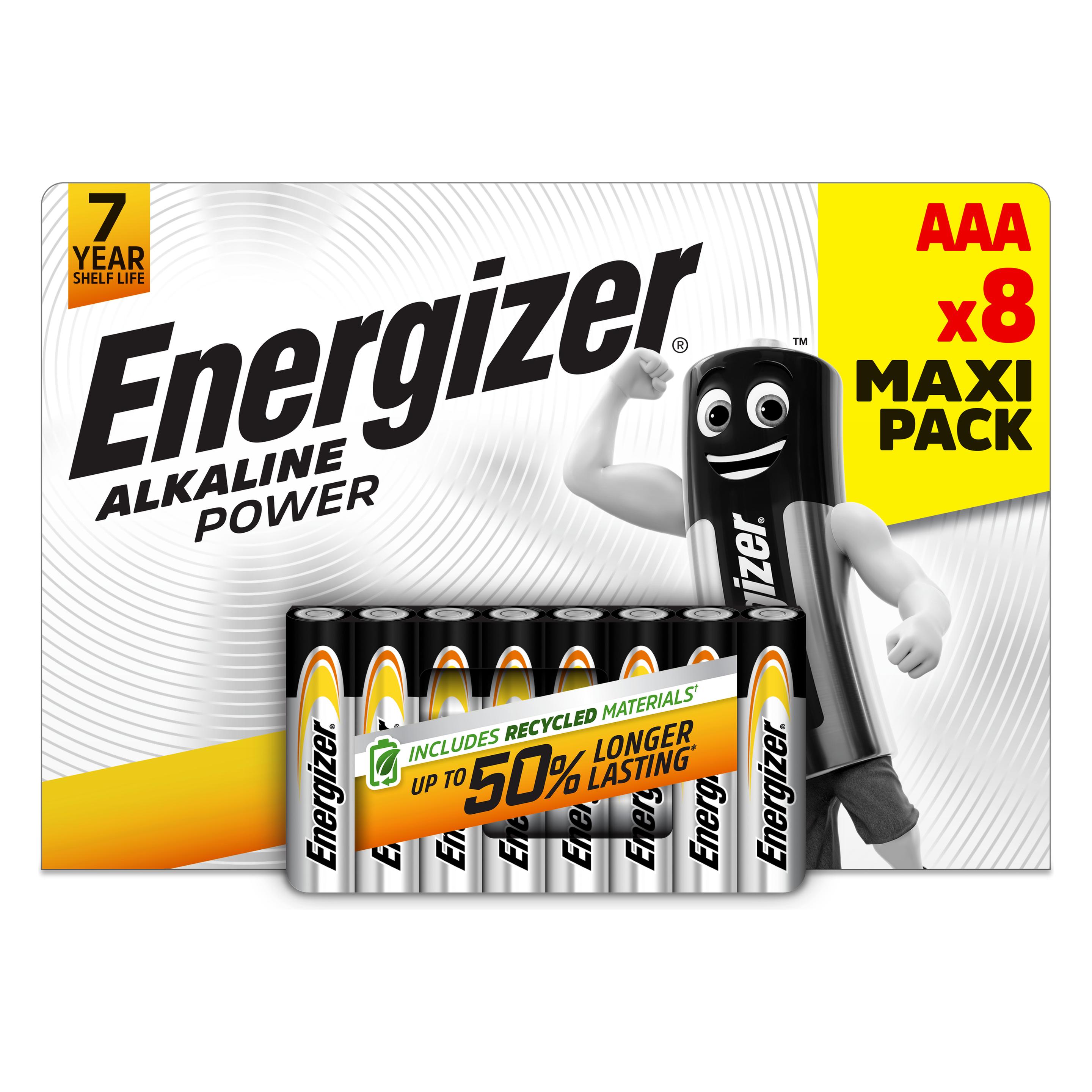 Energizer Alkaline Power (8 Stk., AAA) (E300127805)