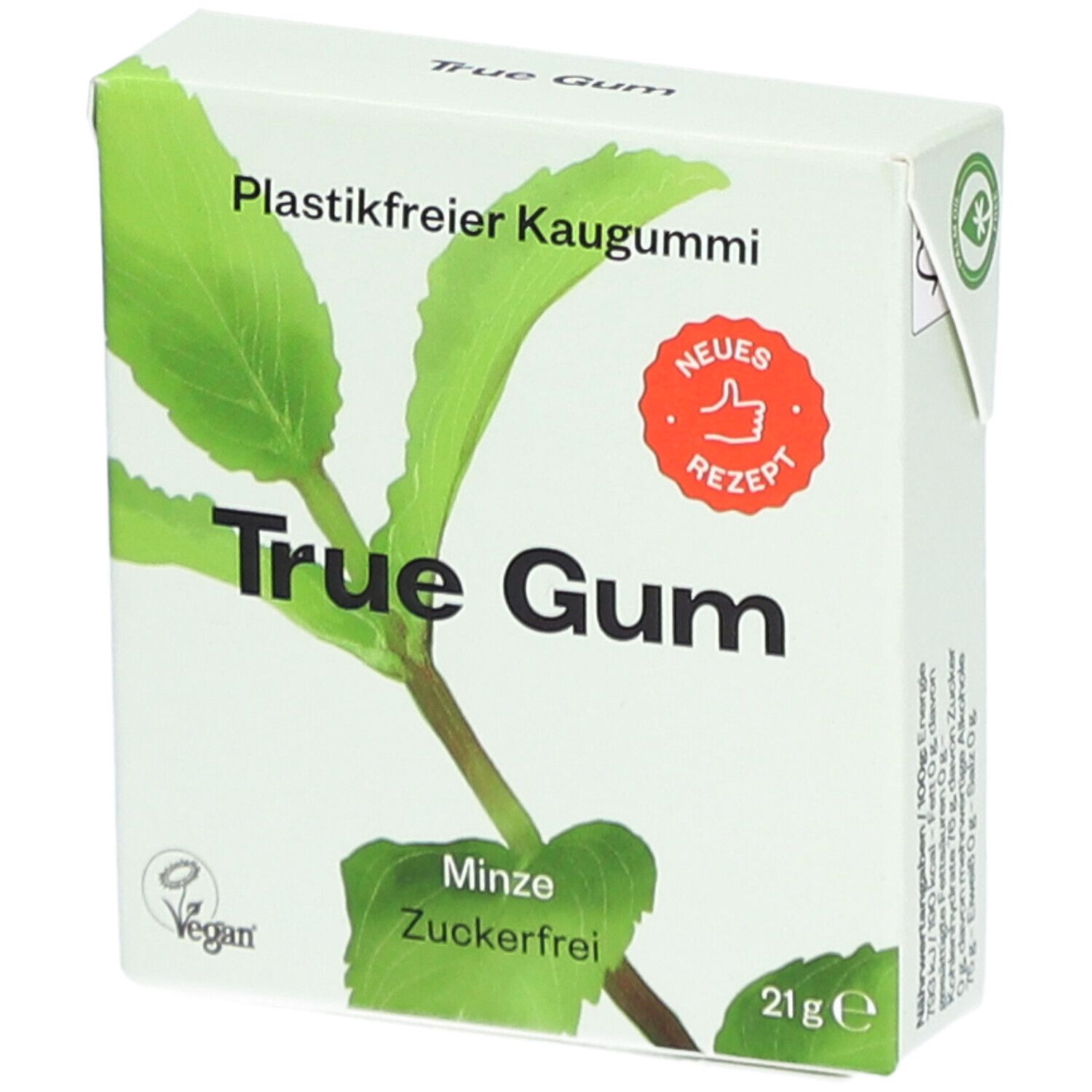 True Gum - Minze, 21g 21 g Kaugummi