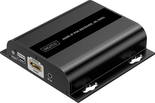 Digitus DS-55354 HDMI, HDMI Eingang, USB, USB-A, USB-A (USB 1.1), RJ45, Micro USB HDMI Empfänger über Netzwerkkabel RJ45 200m